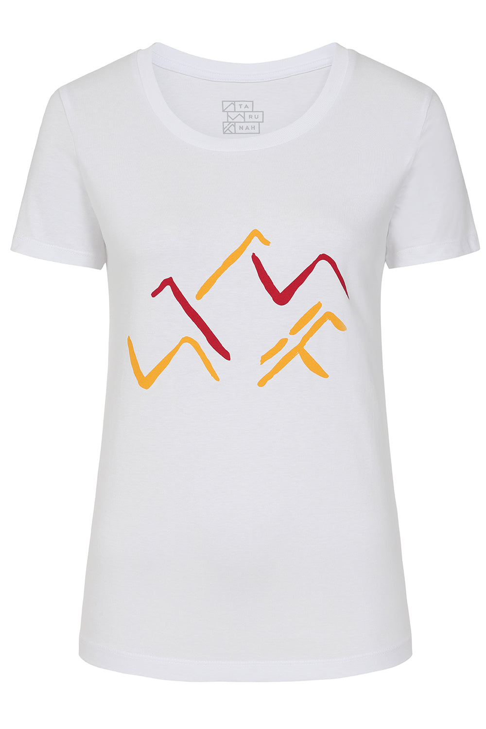 Everyday Printed White Organic Cotton Tee