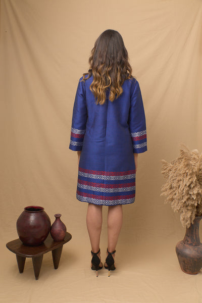 Ella Shift Dress Royal Blue