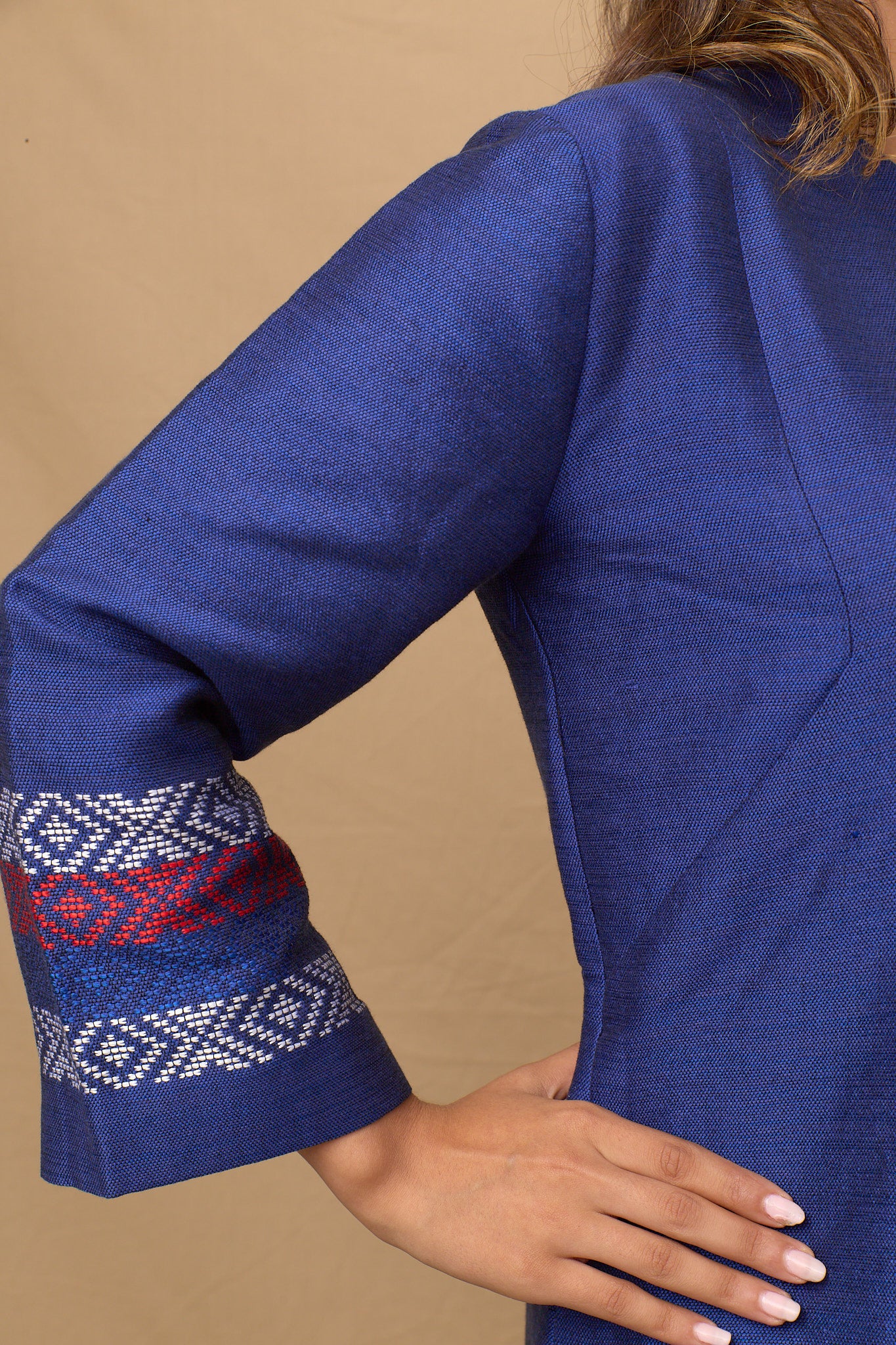 Ella Shift Dress Royal Blue