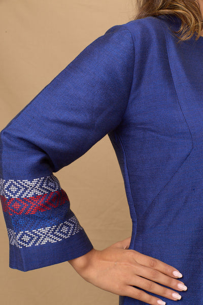 Ella Shift Dress Royal Blue
