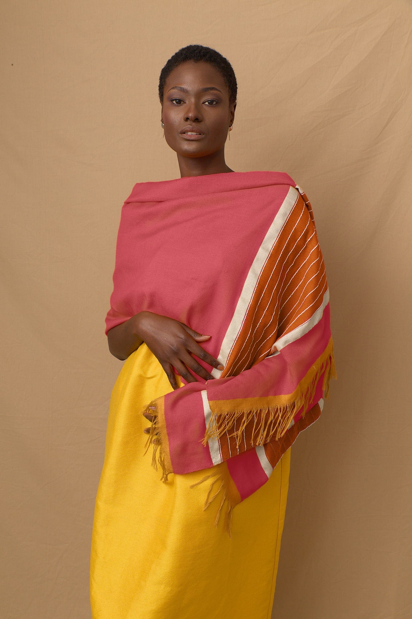 Rafet scarf Pink
